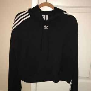 Adidas cropped hoodie